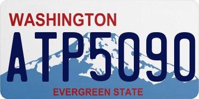 WA license plate ATP5090
