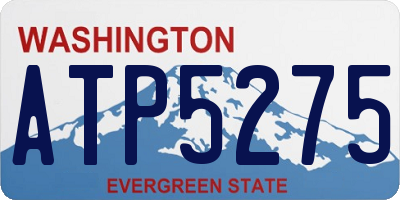 WA license plate ATP5275