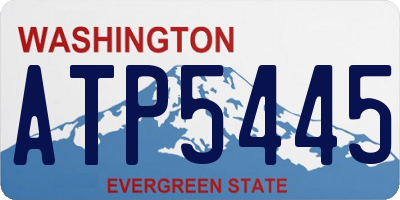 WA license plate ATP5445