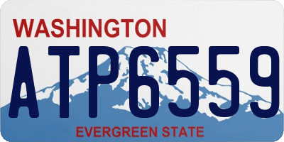 WA license plate ATP6559