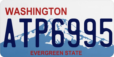 WA license plate ATP6995