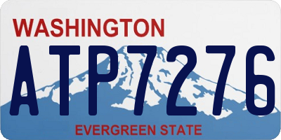 WA license plate ATP7276