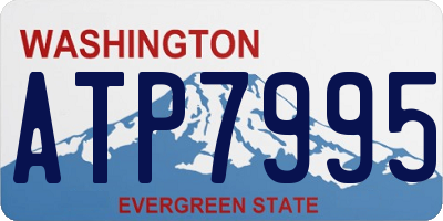 WA license plate ATP7995