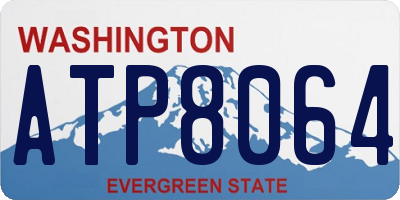 WA license plate ATP8064