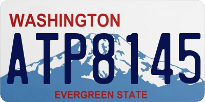 WA license plate ATP8145