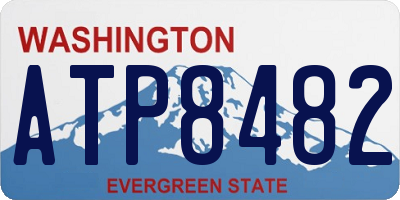 WA license plate ATP8482
