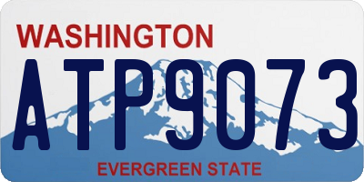 WA license plate ATP9073