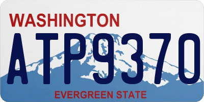 WA license plate ATP9370