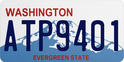 WA license plate ATP9401
