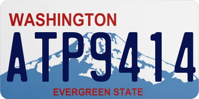 WA license plate ATP9414
