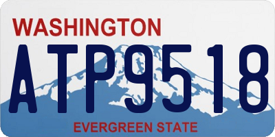 WA license plate ATP9518