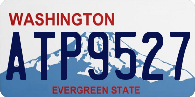 WA license plate ATP9527
