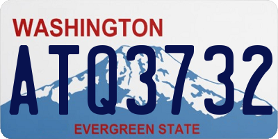 WA license plate ATQ3732