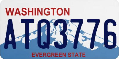 WA license plate ATQ3776