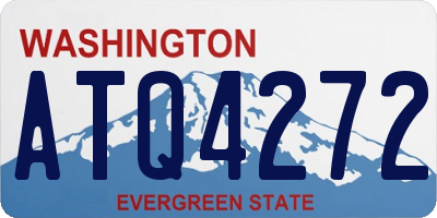 WA license plate ATQ4272