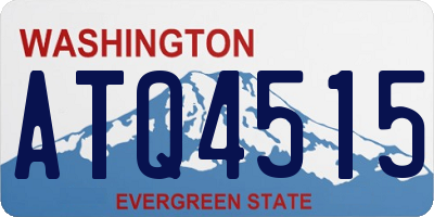 WA license plate ATQ4515