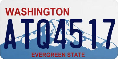 WA license plate ATQ4517