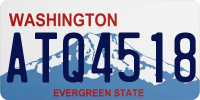 WA license plate ATQ4518