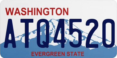 WA license plate ATQ4520