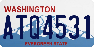 WA license plate ATQ4531