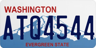 WA license plate ATQ4544