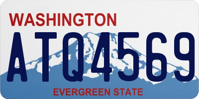 WA license plate ATQ4569