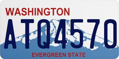 WA license plate ATQ4570