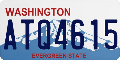 WA license plate ATQ4615