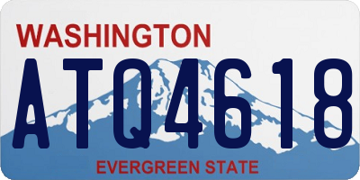 WA license plate ATQ4618
