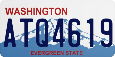 WA license plate ATQ4619