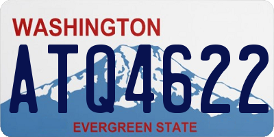 WA license plate ATQ4622