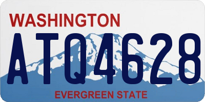 WA license plate ATQ4628