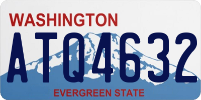 WA license plate ATQ4632