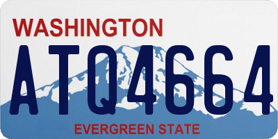 WA license plate ATQ4664