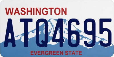 WA license plate ATQ4695