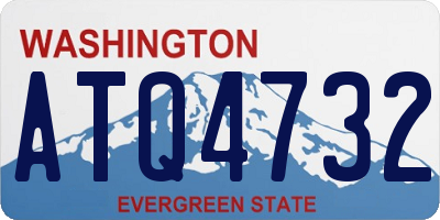 WA license plate ATQ4732