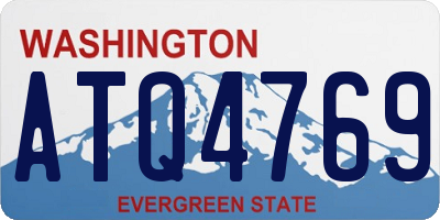 WA license plate ATQ4769