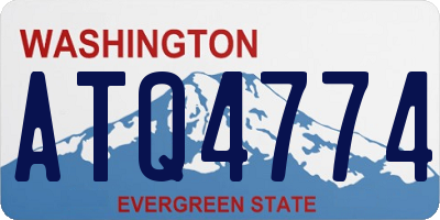 WA license plate ATQ4774