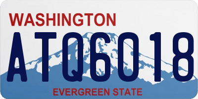 WA license plate ATQ6018