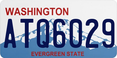 WA license plate ATQ6029