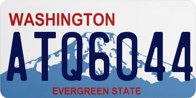 WA license plate ATQ6044