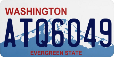 WA license plate ATQ6049