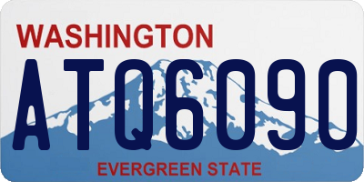 WA license plate ATQ6090