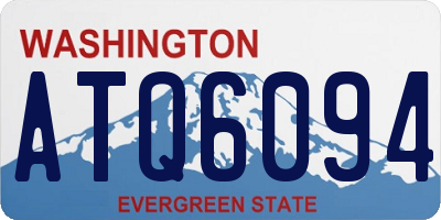 WA license plate ATQ6094