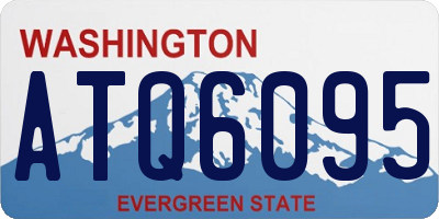 WA license plate ATQ6095