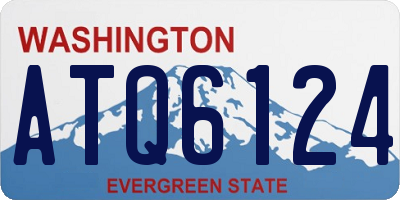 WA license plate ATQ6124