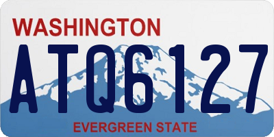 WA license plate ATQ6127