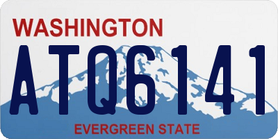WA license plate ATQ6141