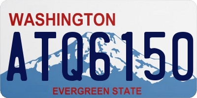 WA license plate ATQ6150
