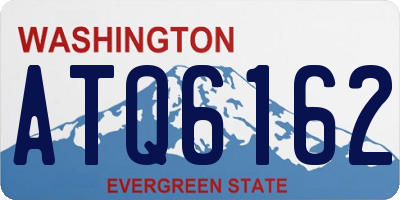 WA license plate ATQ6162